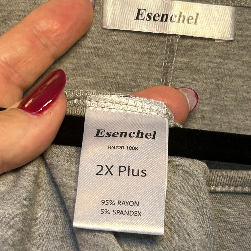 Grey tunic 2XL - Picture 2 of 2